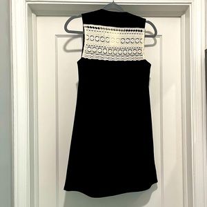 Dainty Hooligan Kenzington Crochet Back Dress - BLACK